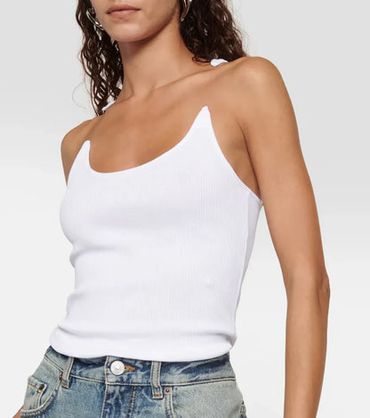 Invisible Strap Tank Top