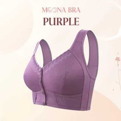 Front Closure Breathable Bra for Seniors