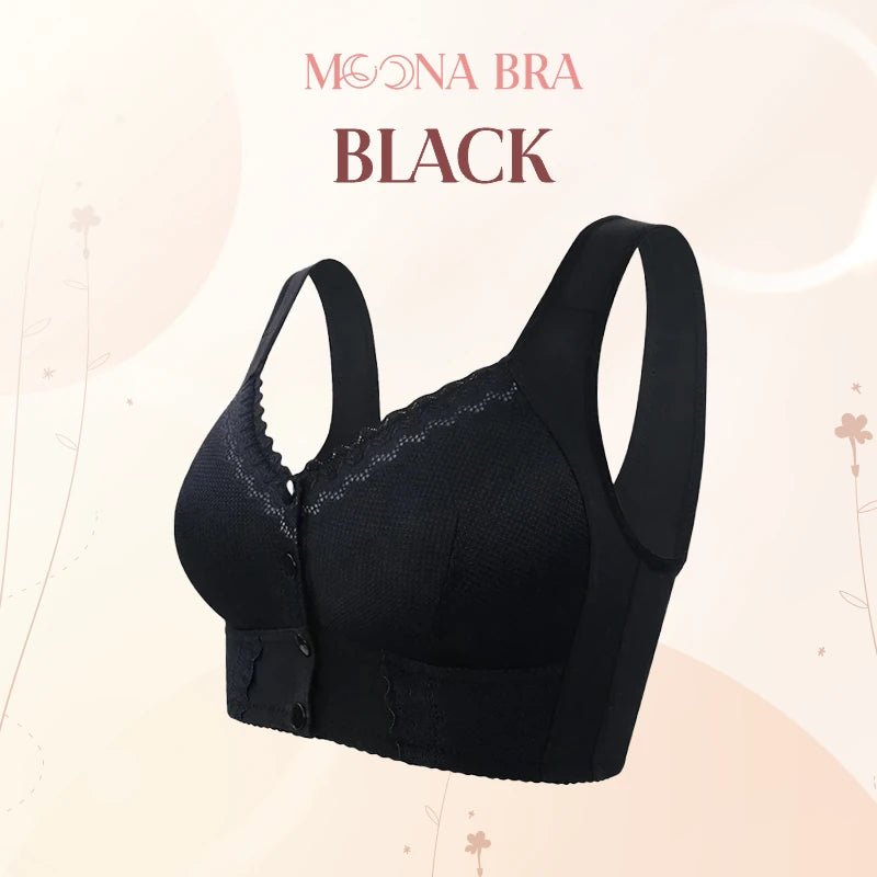 Front Closure Breathable Bra for Seniors