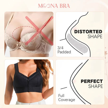 Front Closure Breathable Bra for Seniors