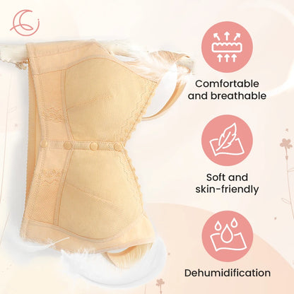 Front Closure Breathable Bra for Seniors